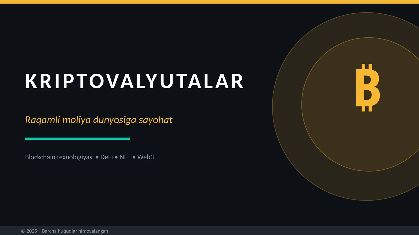 Kriptovalyutalar