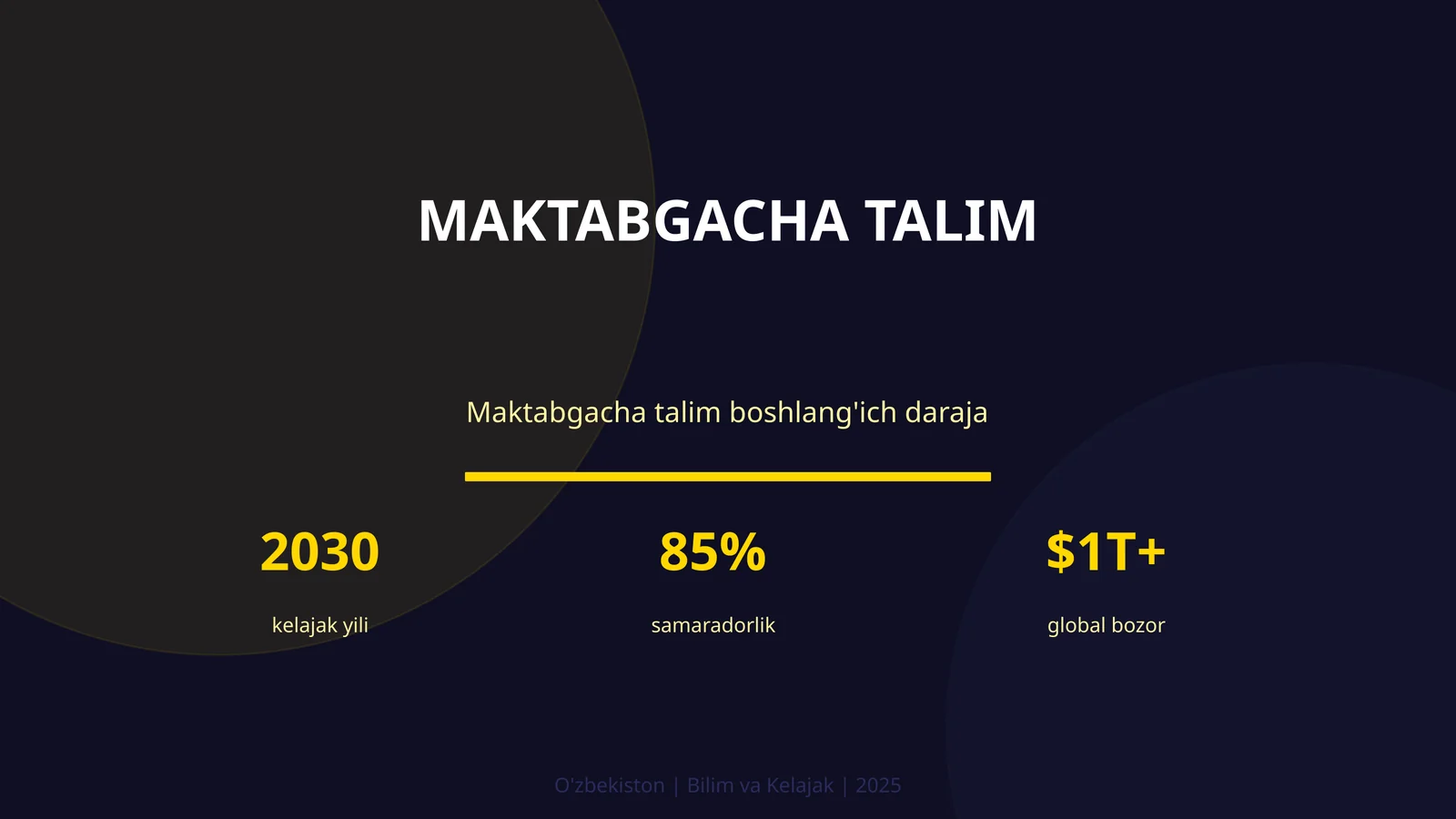 Maktabgacha talim