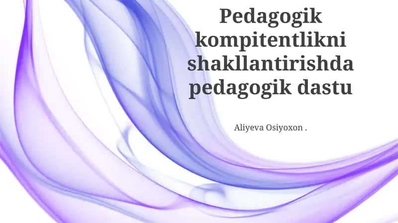 Ta'lim Dasturlari: Rivojlanish Katalizatori
