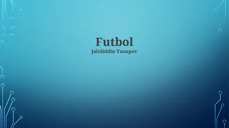 Futbol