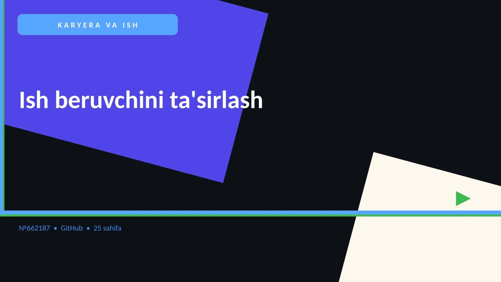 Ish beruvchini ta'sirlash