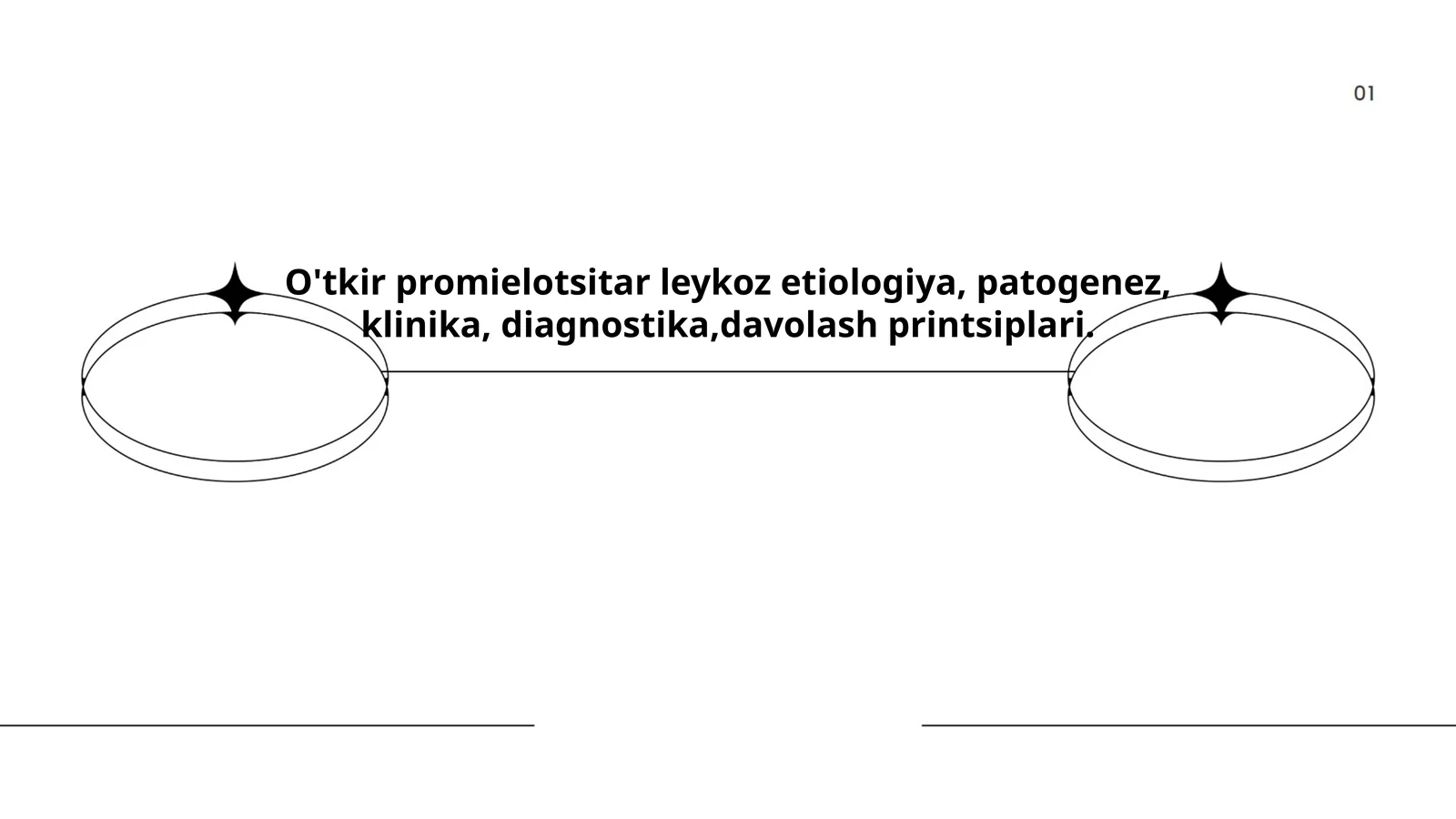 O'tkir promielotsitar leykoz etiologiya, patogenez, klinika, diagnostika, davolash printsiplari