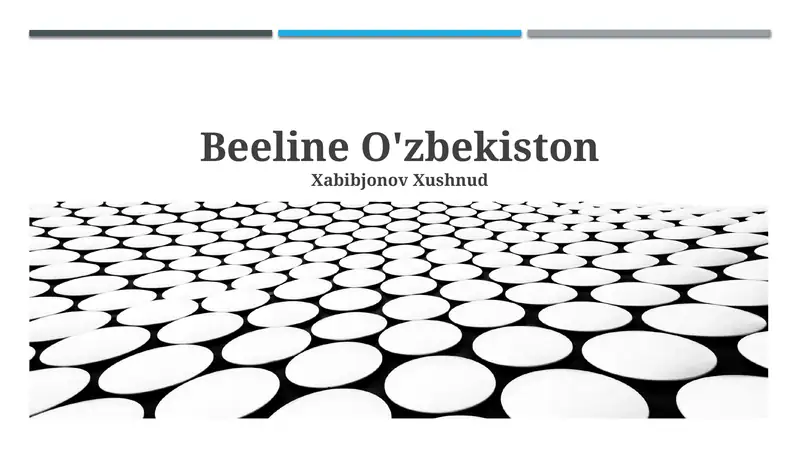 Beeline Uzbekistan: Tarix va Rivojlanish