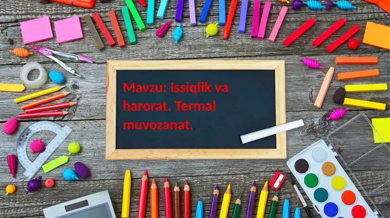 Harorat shkalalari