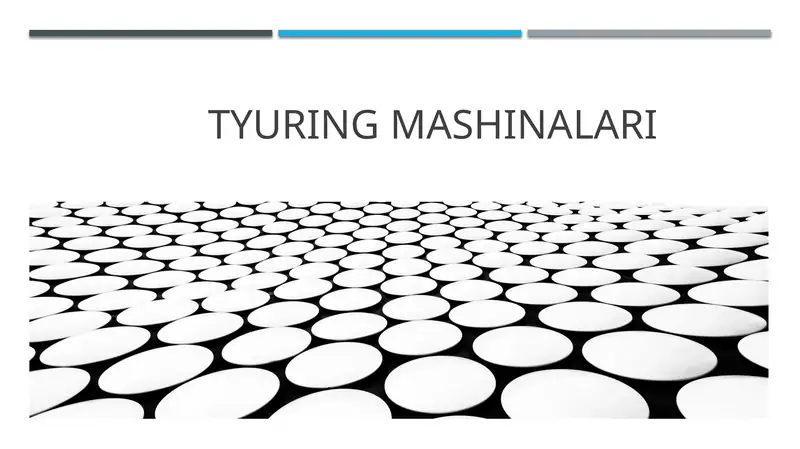 Tyuring mashinalar