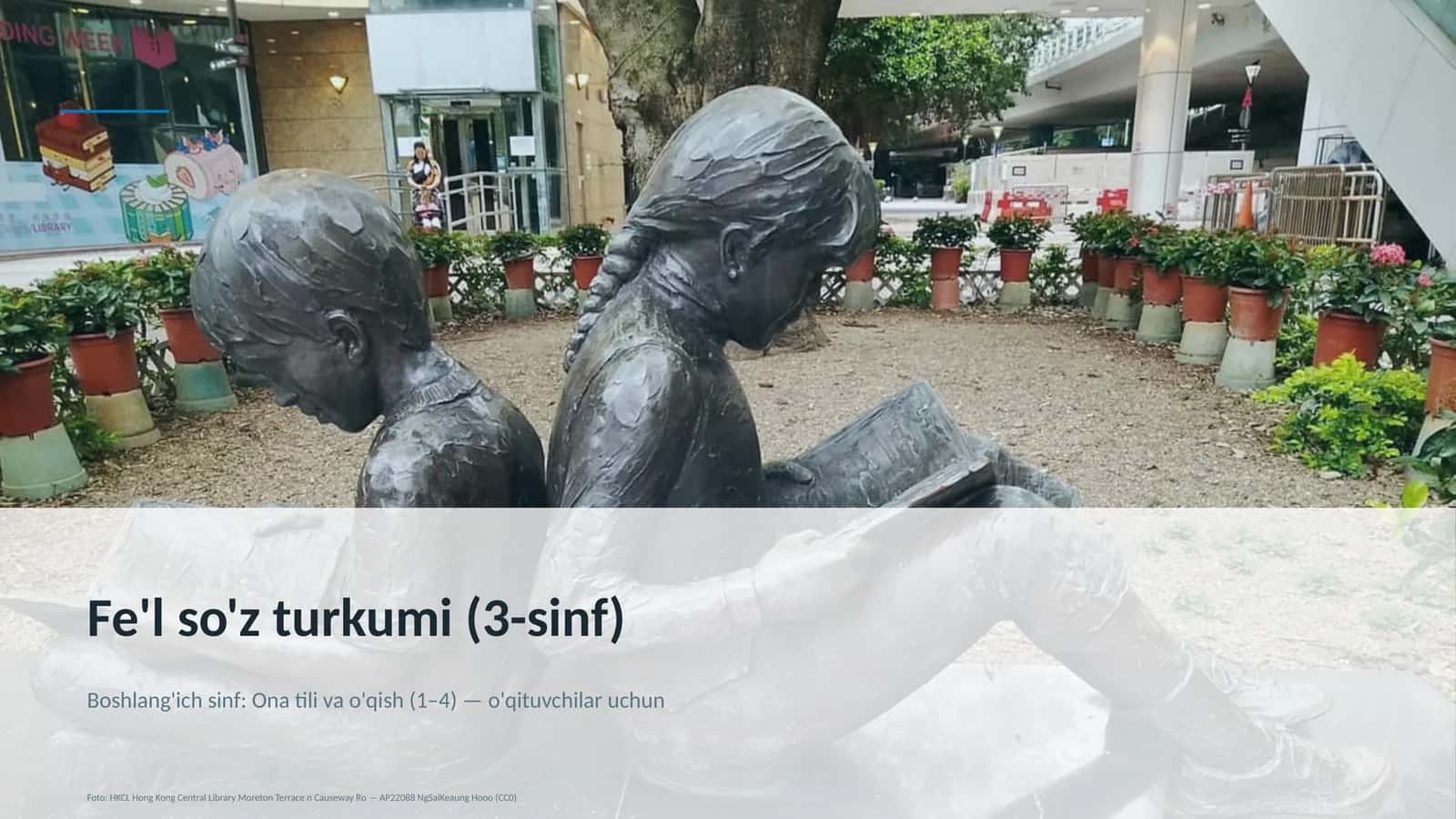 Fe'l so'z turkumi (3-sinf)