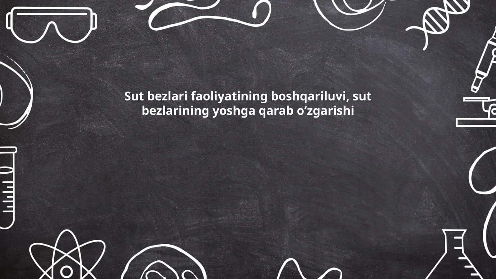 Sut bezlarining anatomiyasi