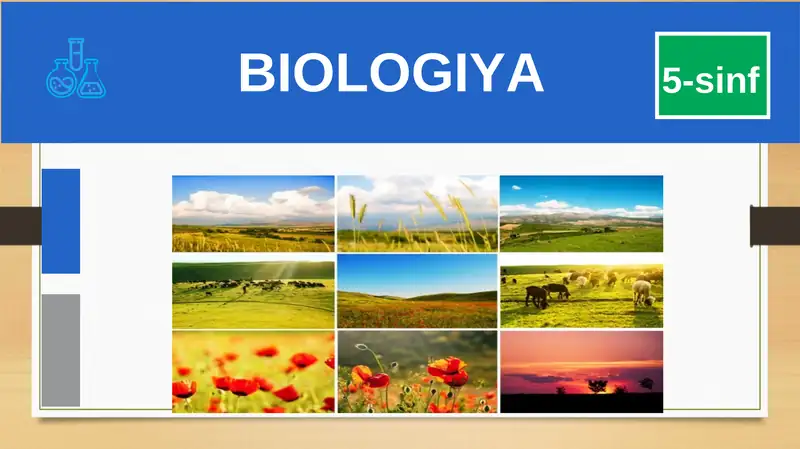 BIOLOGIYA 5-sinf MUSTAHKAMLASH