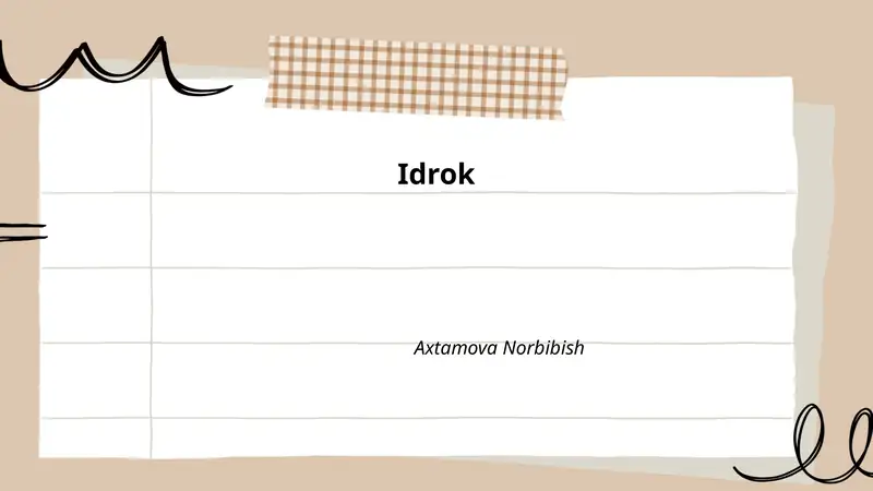 Idrok