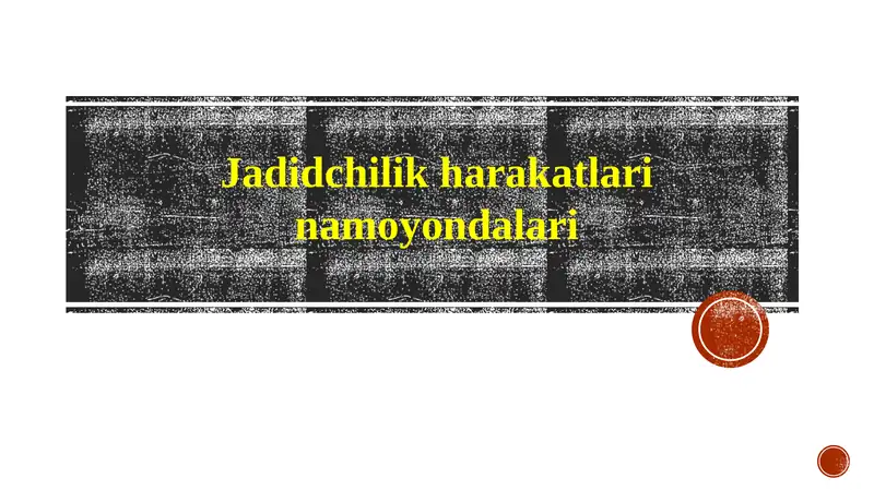 Jadidchilik harakati