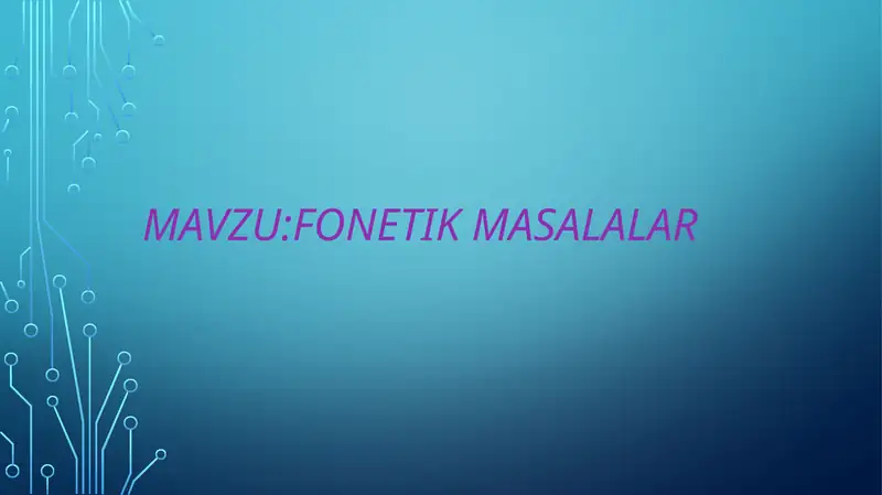 Fonetika