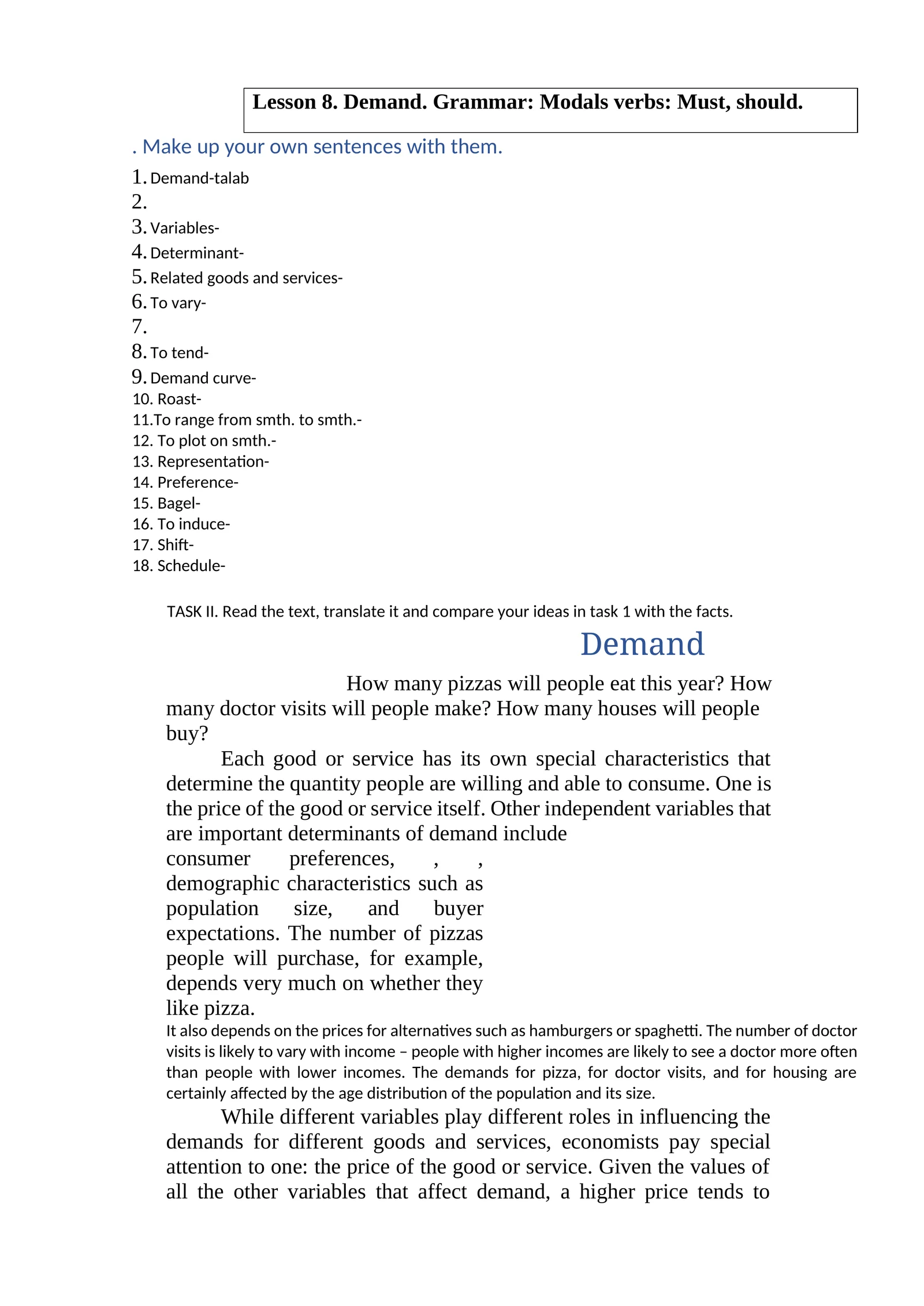 Demand