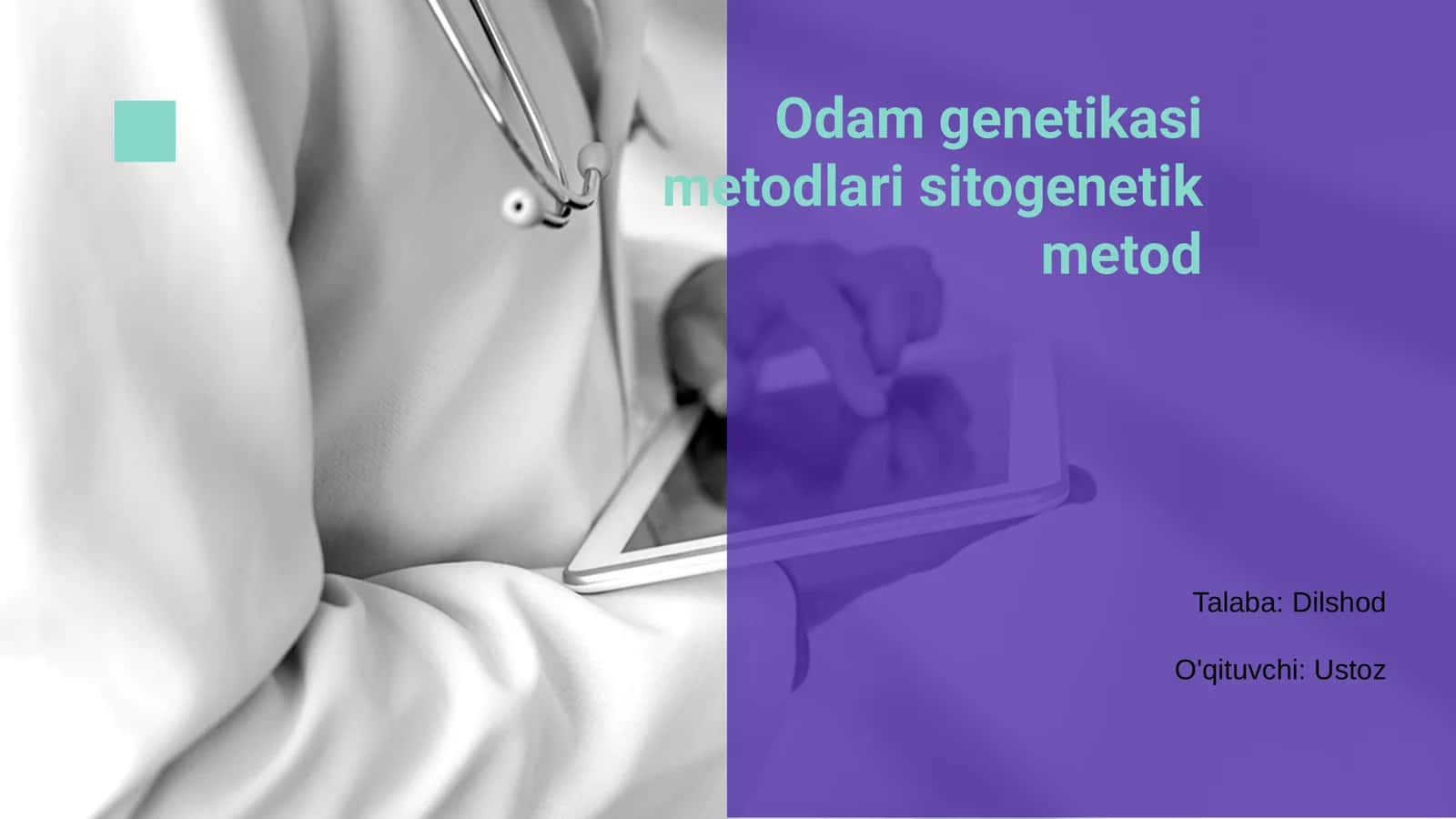 Sitogenetik metodlar