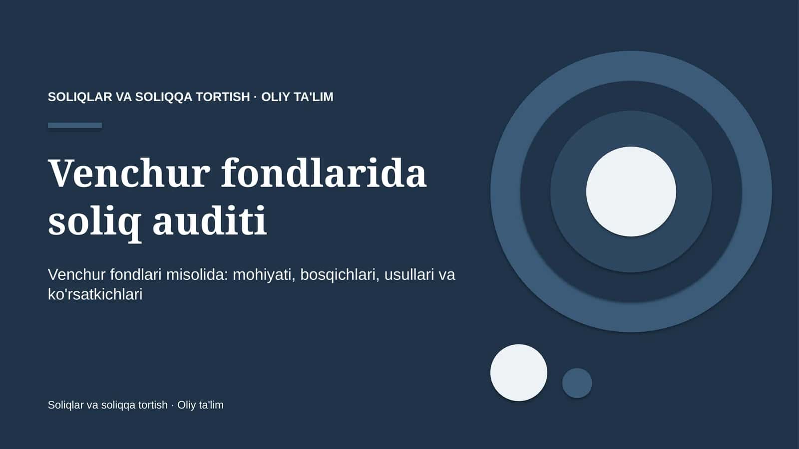 venchur fondlarida soliq auditi 3934
