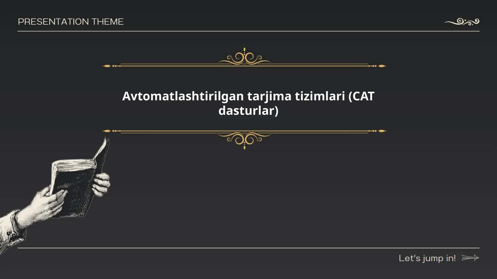 Avtomatlashtirilgan tarjima tizimlari