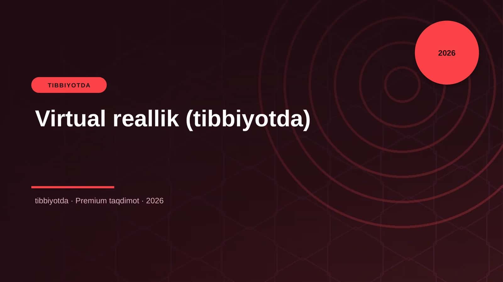 Virtual reallik (tibbiyotda)
