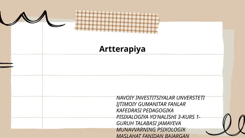 Artterapiya