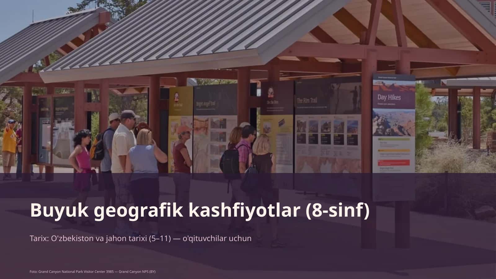 Buyuk geografik kashfiyotlar (8-sinf)
