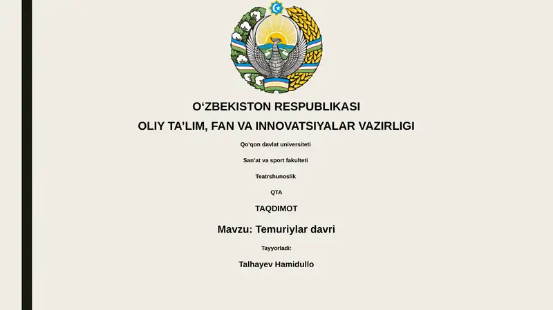 Temuriylar davri
