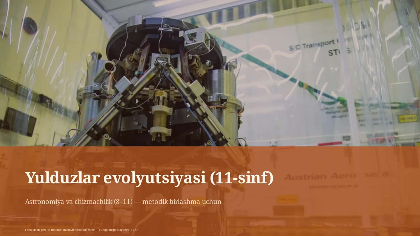 Yulduzlar evolyutsiyasi (11-sinf)