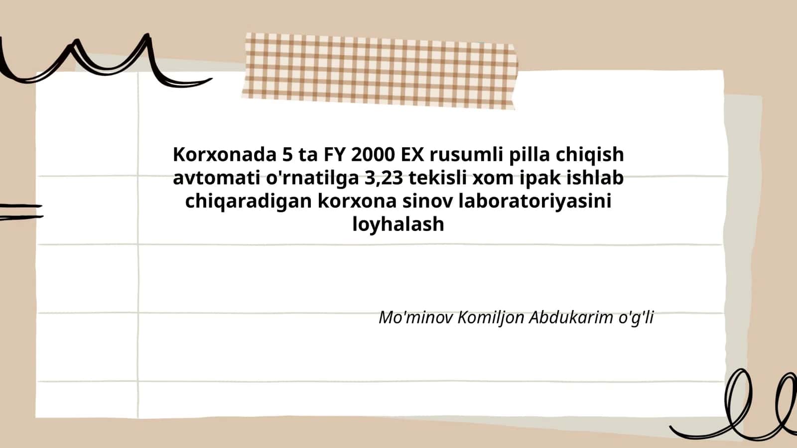 5 ta FY 2000 EX rusumli pilla chiqish avtomati