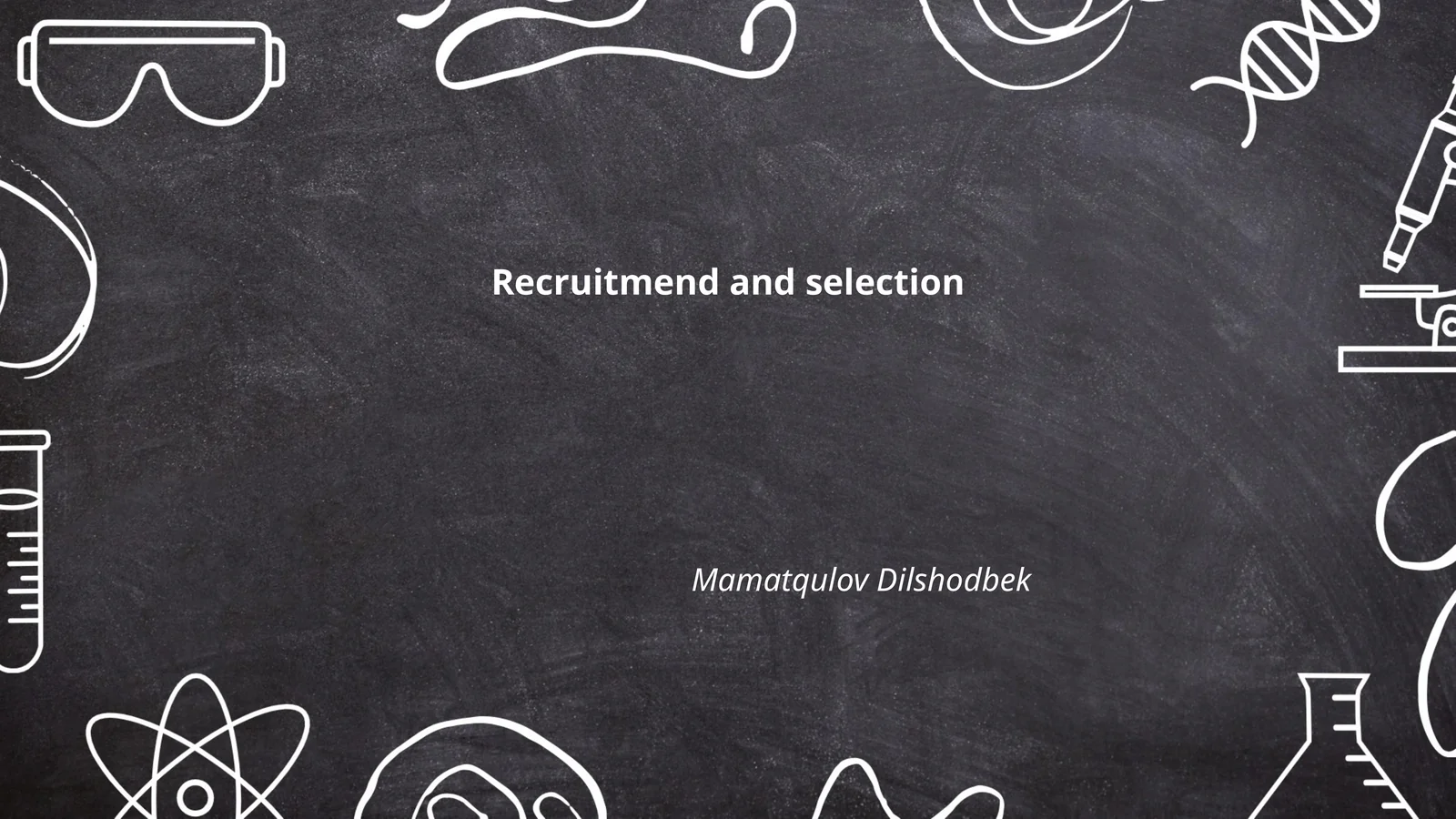 Job Analysis and Role Definition