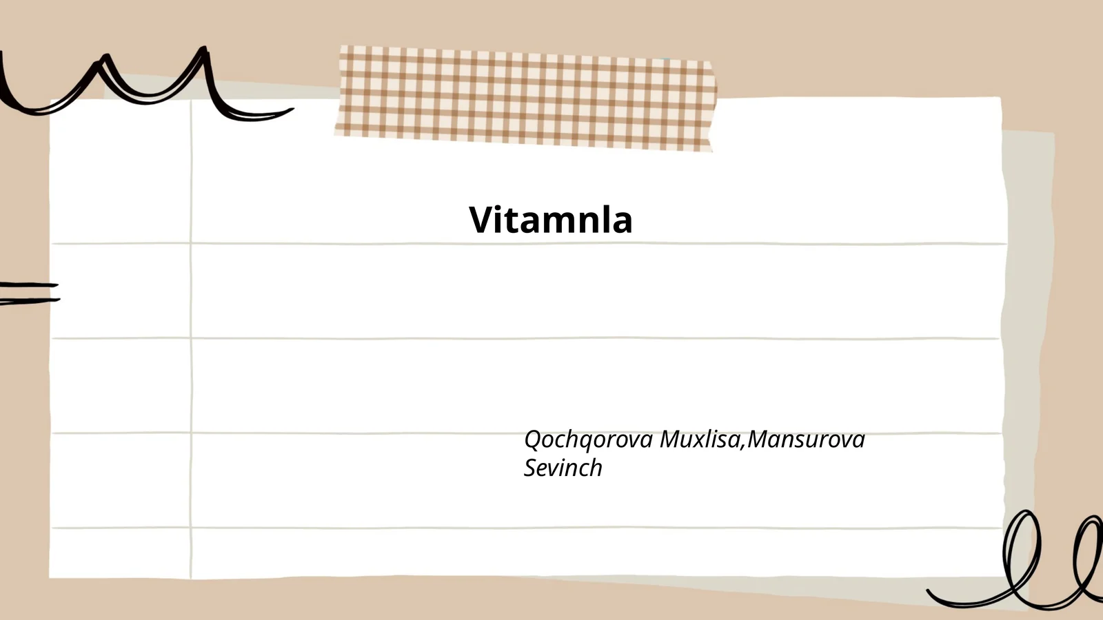 Vitamnla