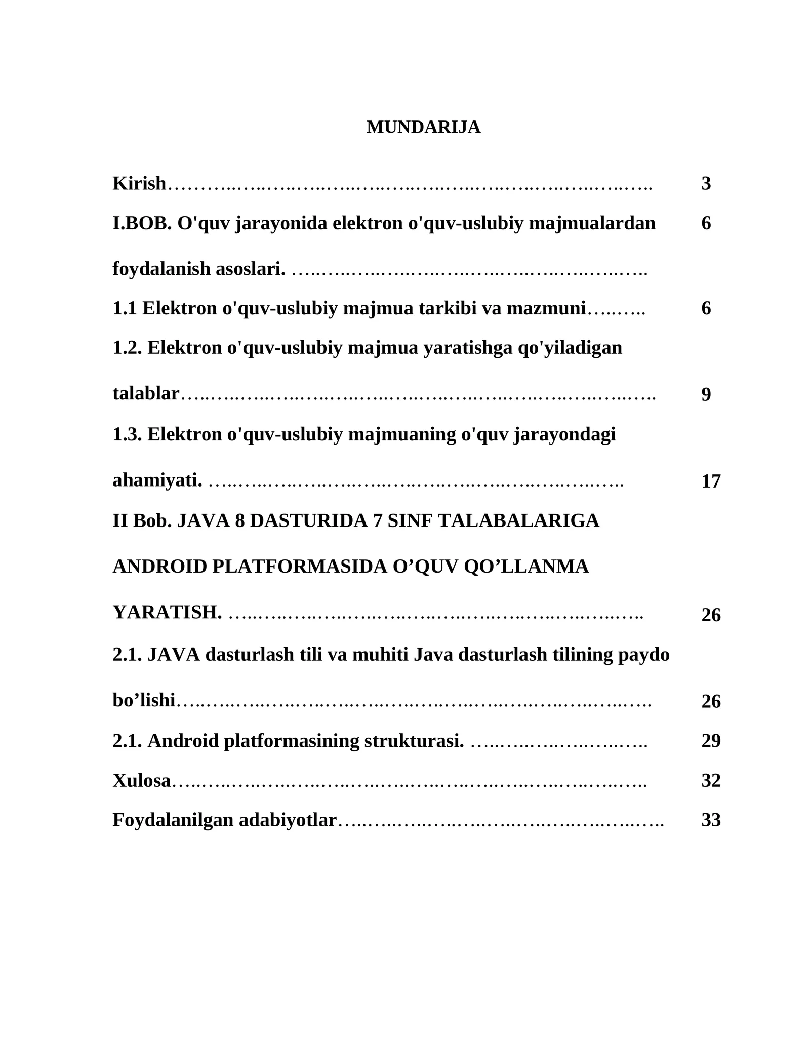 7-sinf Informatika va axborot texnologiyalari fanidan elektron o‘quv-uslubiy majmua yaratish metodikasi