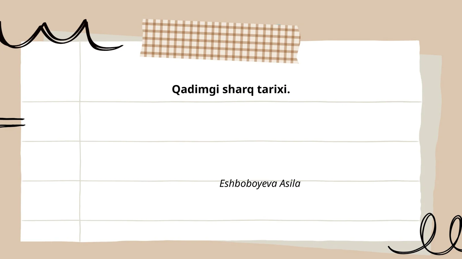 Qadimgi Mesopotamiya tarixi