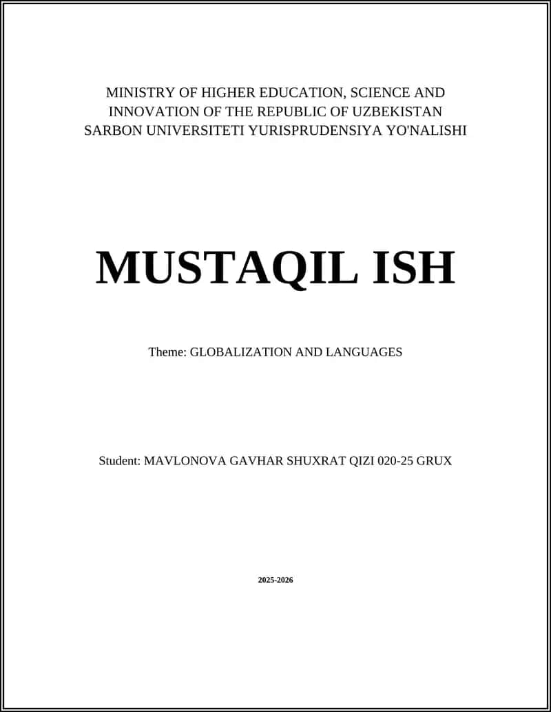 English as a Global Lingua Franca
