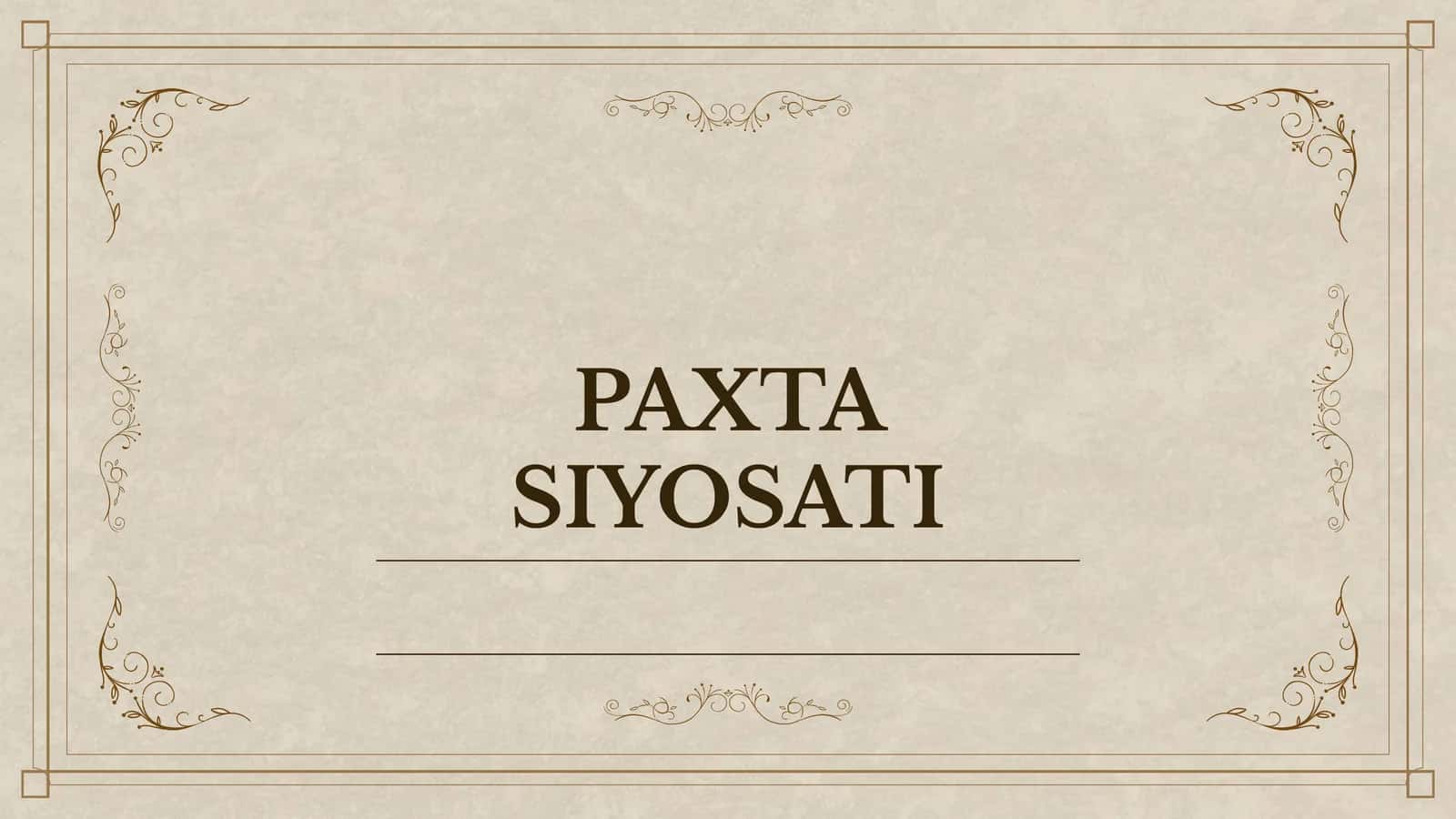Paxta siyosati