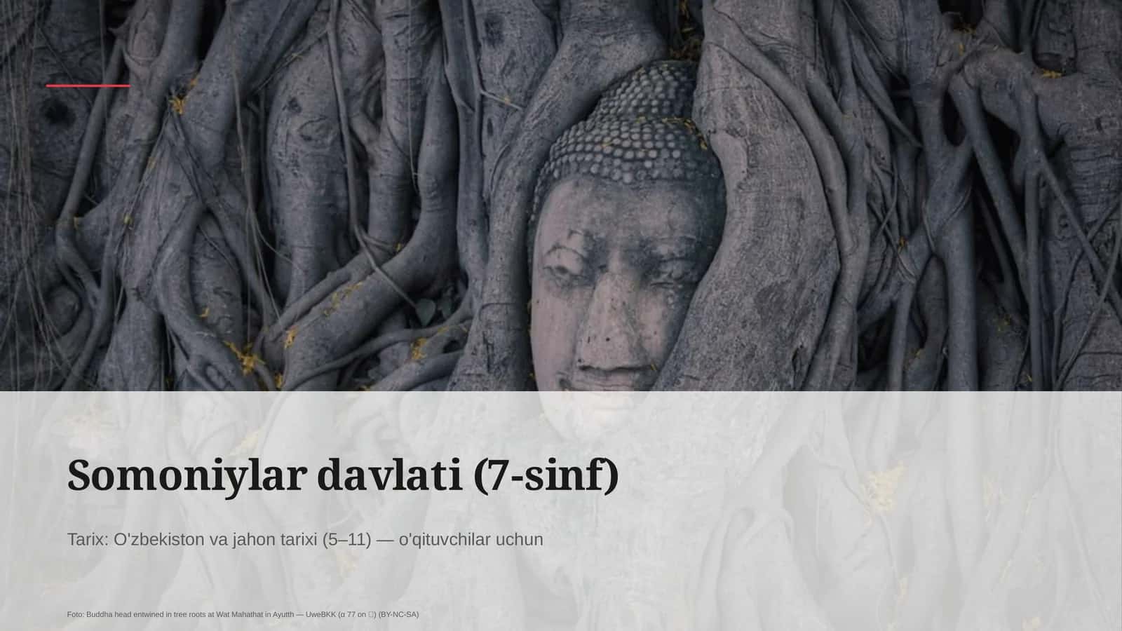 Somoniylar davlati (7-sinf)