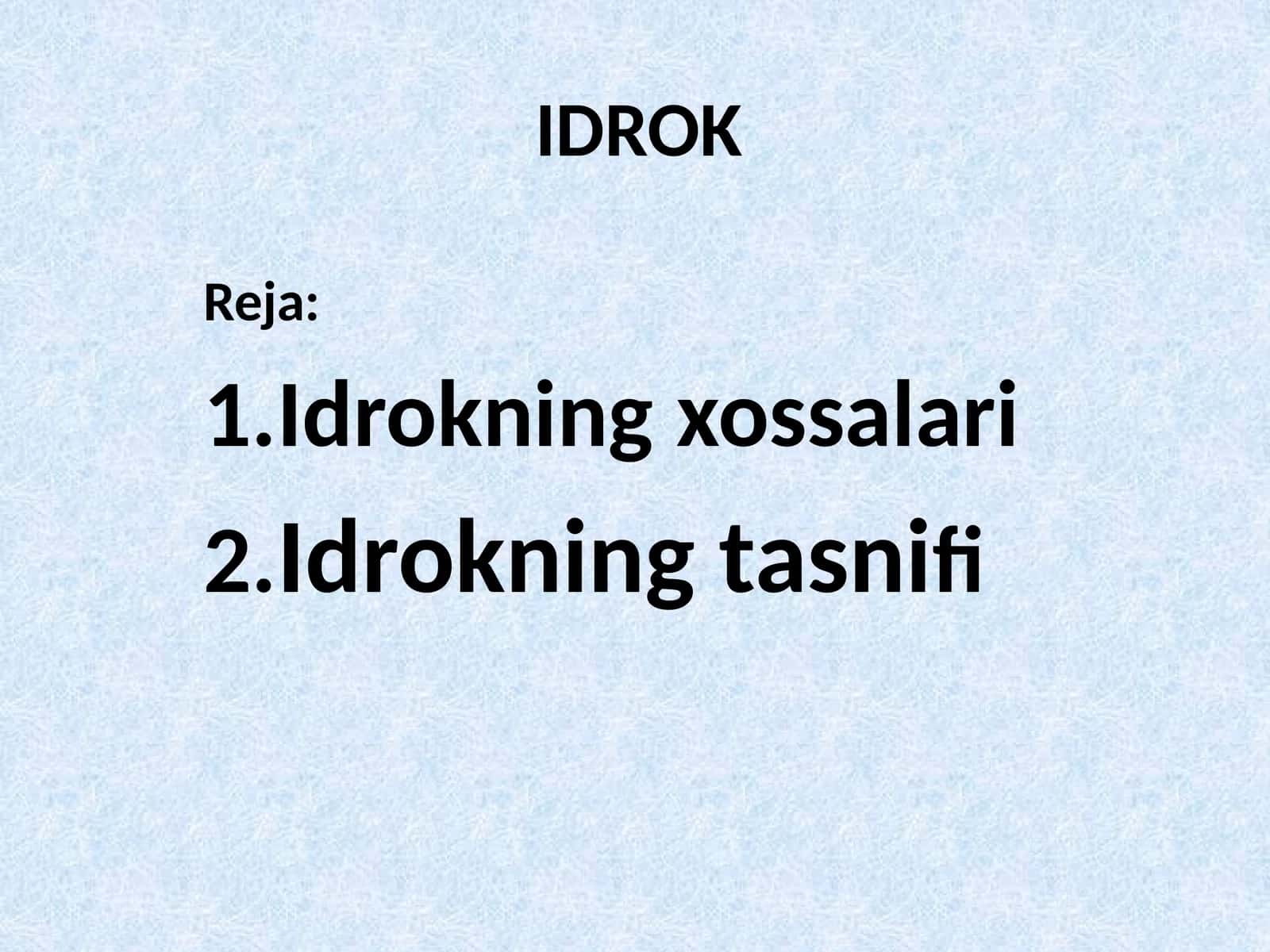 IDROK
