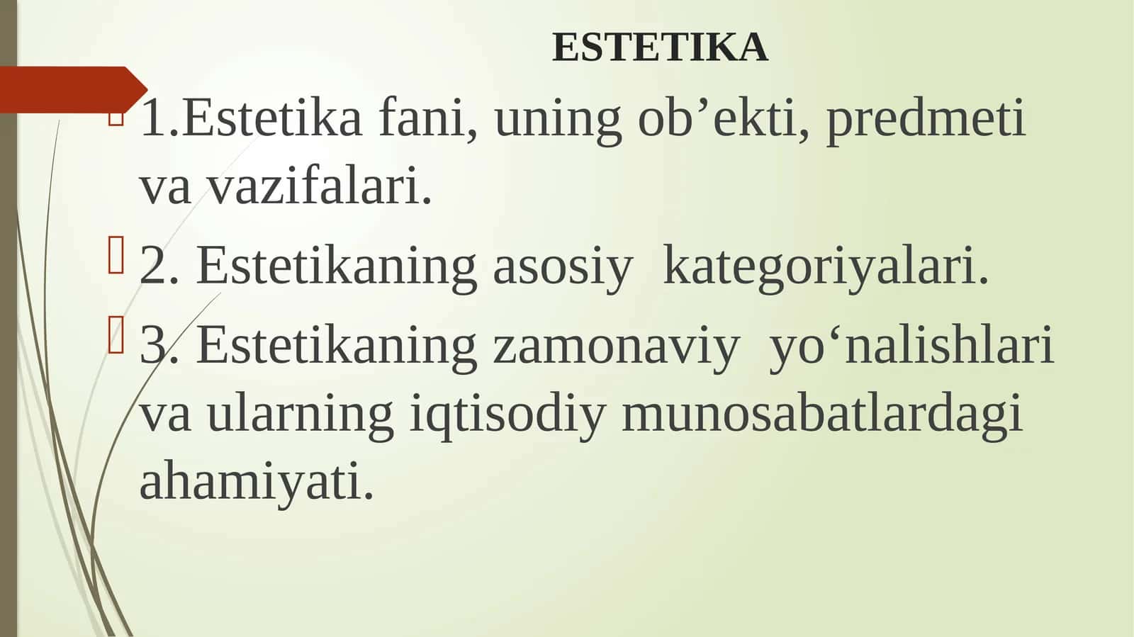 Estetika