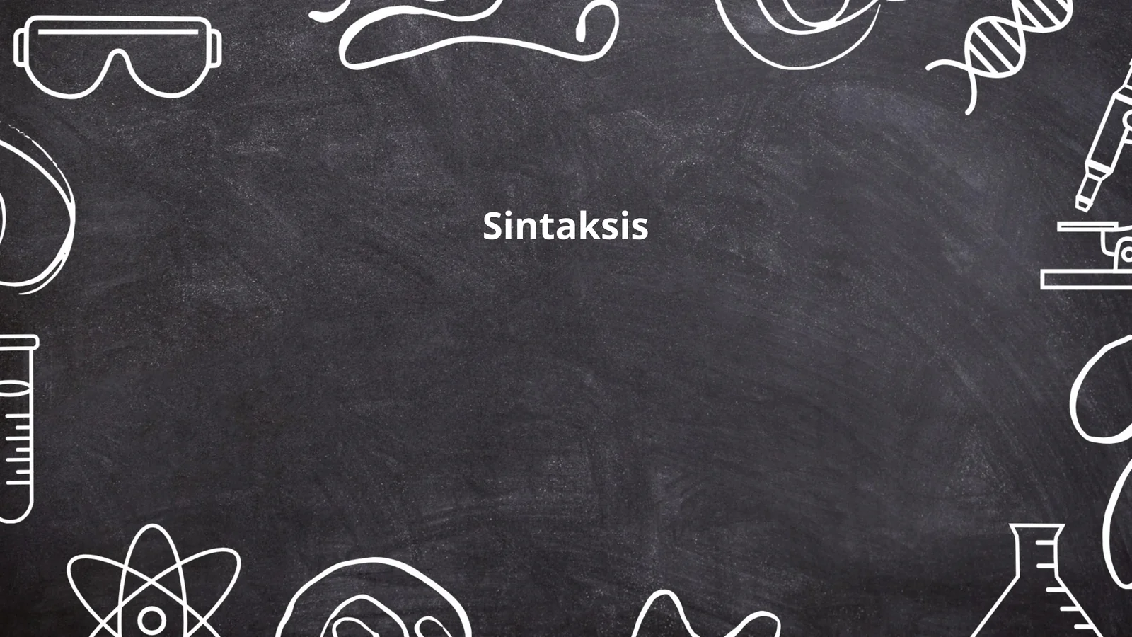 Sintaksis