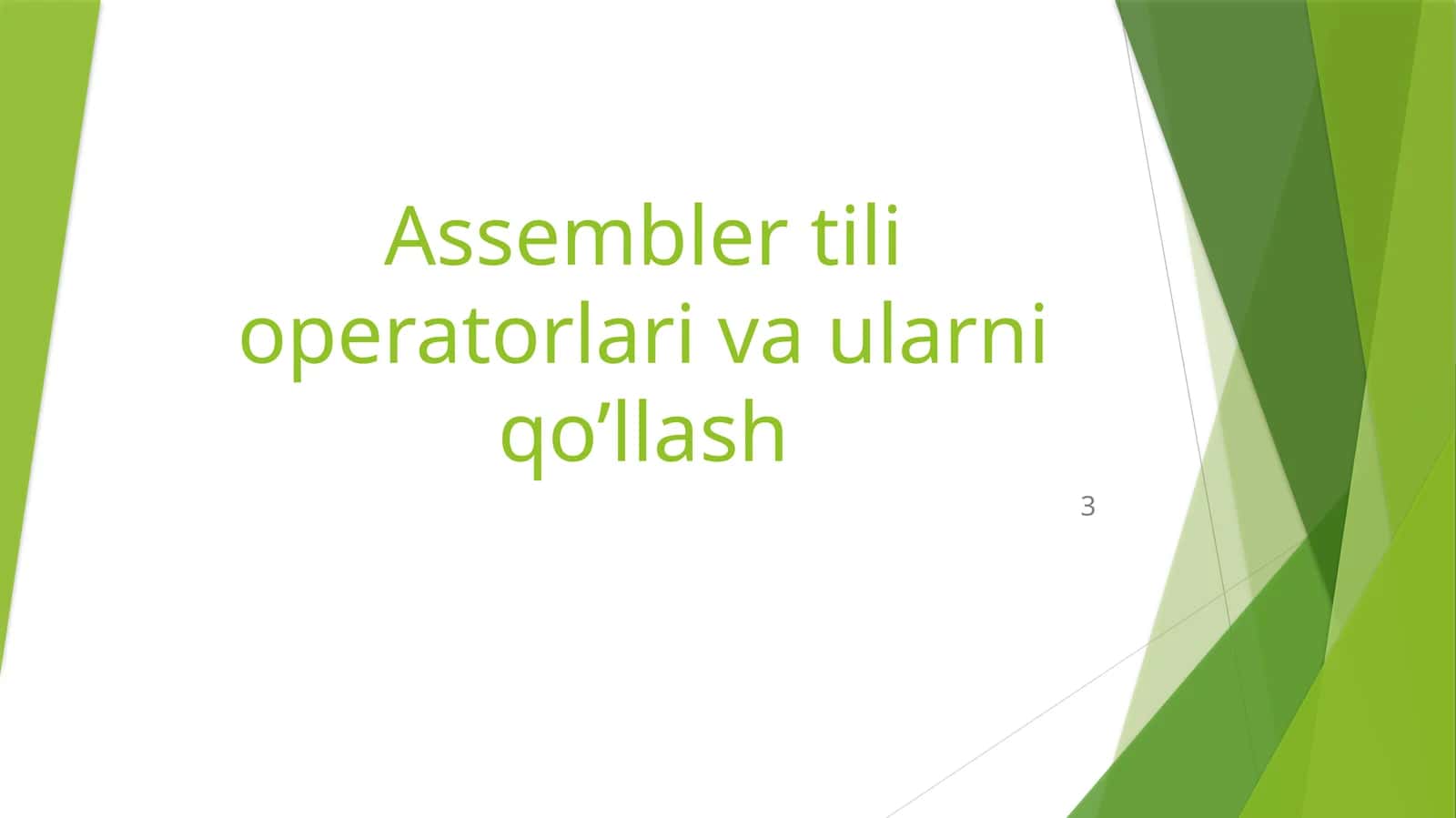 PPT Asembller