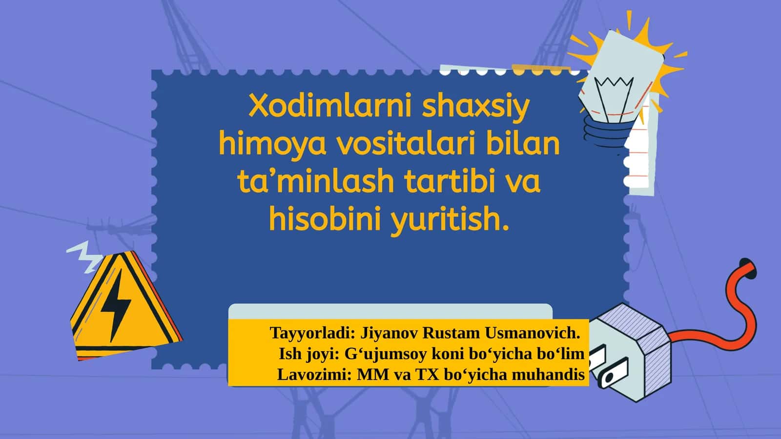 Shaxsiy himoya vositalari