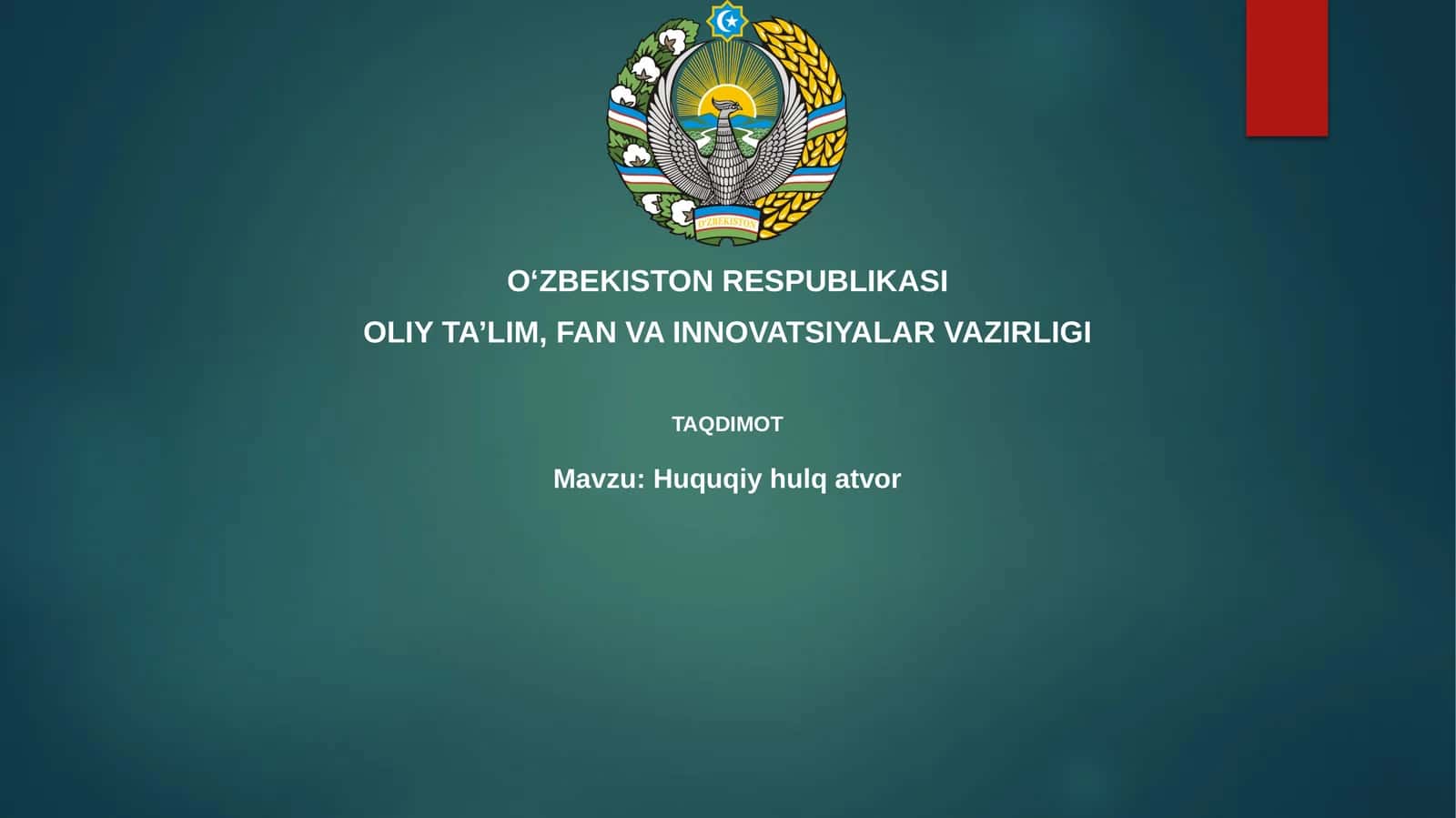 Huquqiy hulqatvor