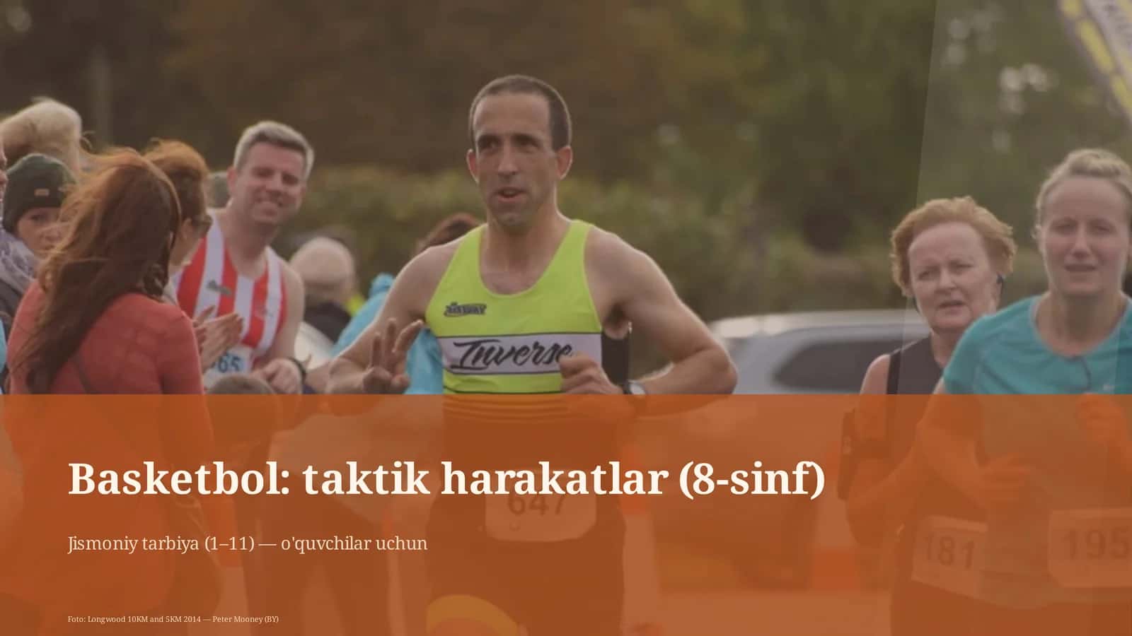 Basketbol: taktik harakatlar (8-sinf)