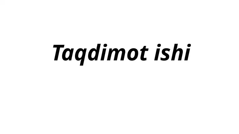 Xalq pedagogikasi tarbiyasi metodlari