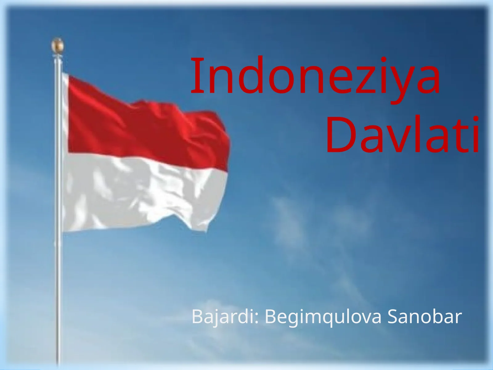 Indoneziya Davlati