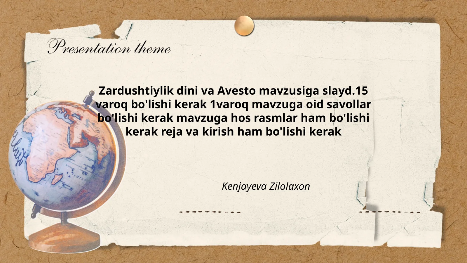 Zardushtiylik dini va Avesto
