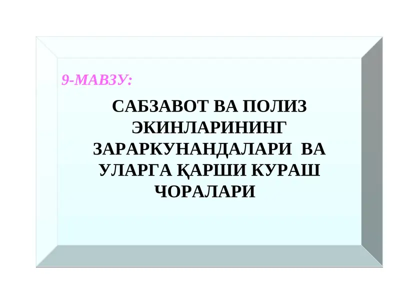 Сабзавотполизэкинлари