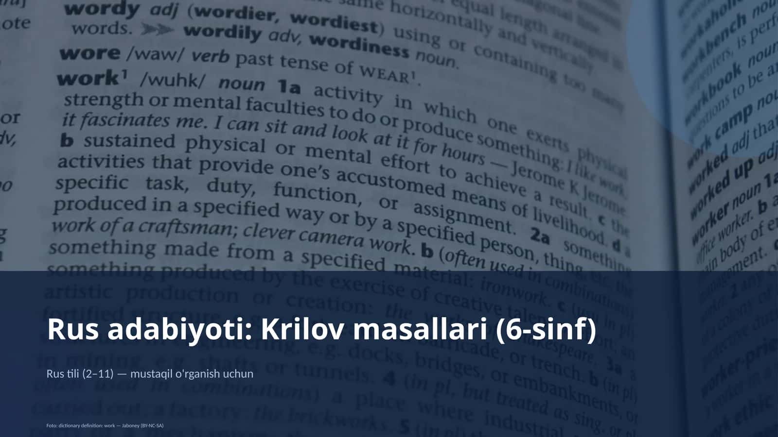 Krilov masallari