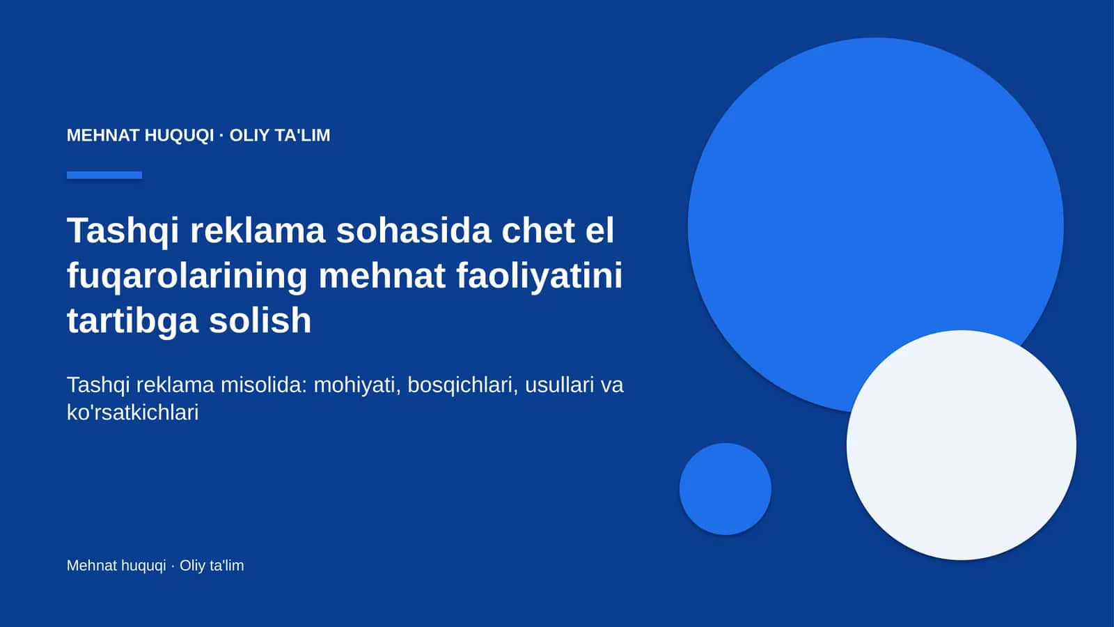 tashqi reklama sohasida chet el fuqarolarining mehnat faoliyatini tartibga solish 8403