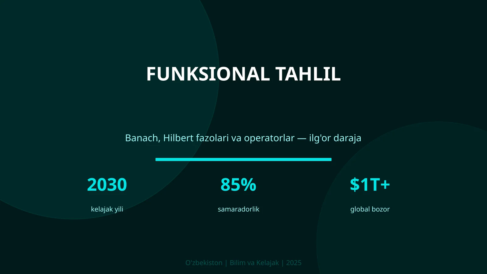 Funksional tahlil