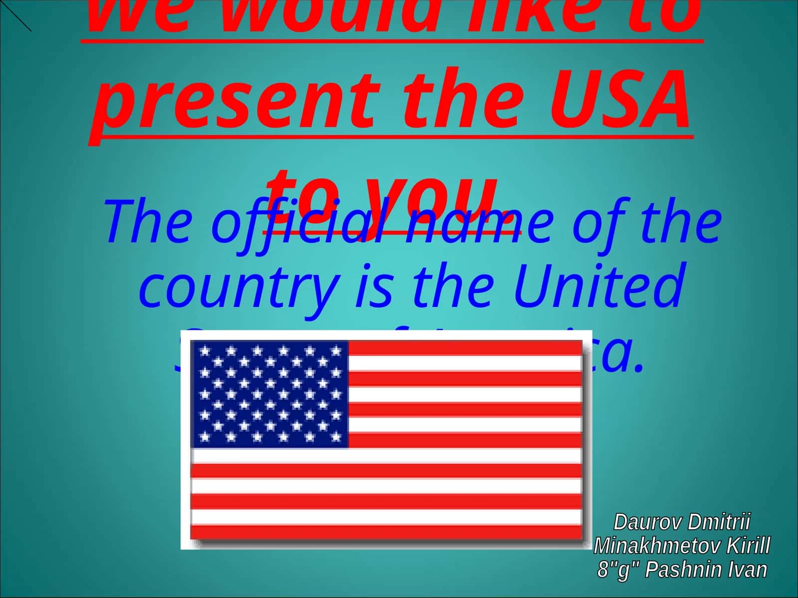 THE FLAG