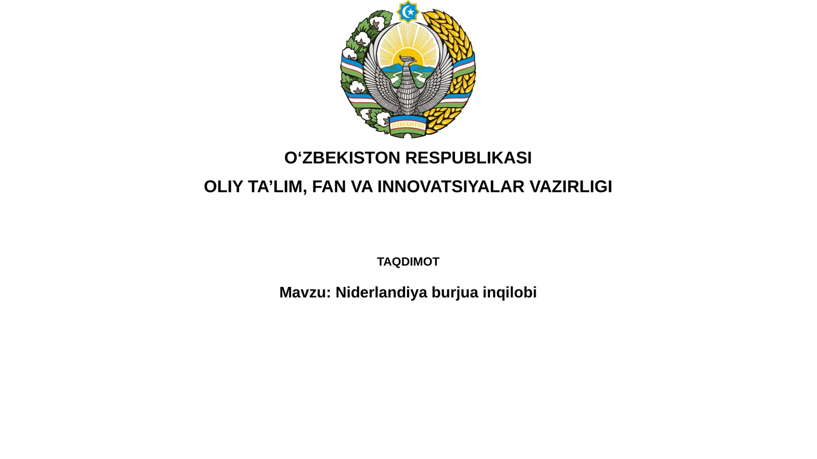 Niderlandiya burjuainqilobi