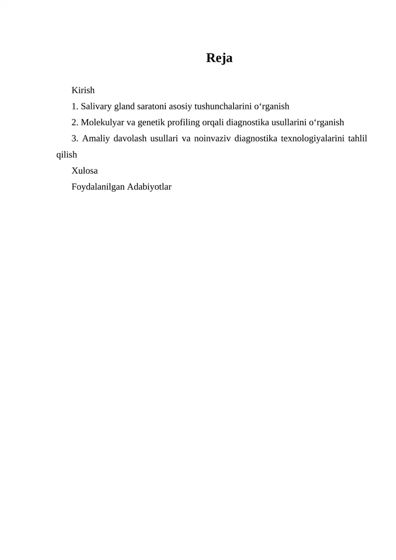 Sut bezi saratoni va uning bosqichlarining diagnostikasi va davolashi