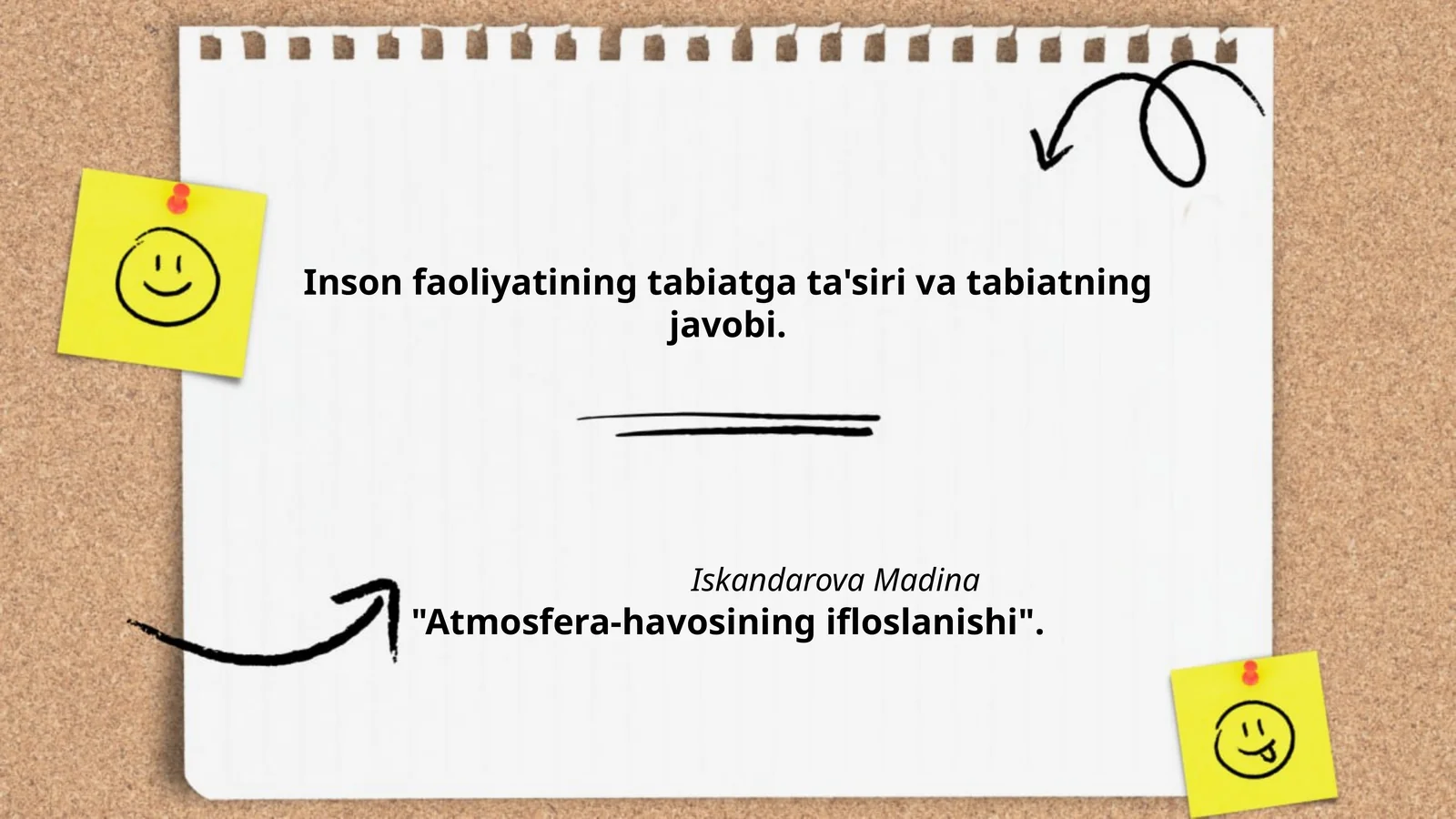 Atmosfera-havosining ifloslanishi